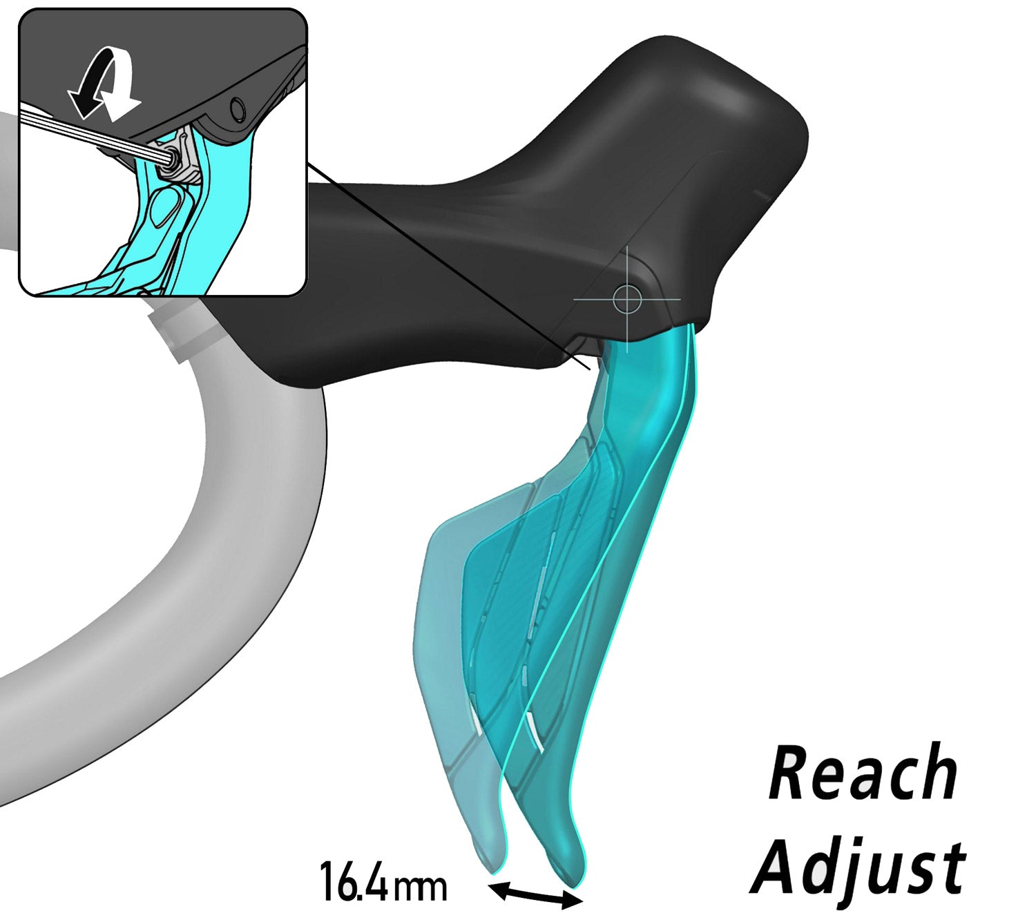 Shimano 105 Di2 12-speed upgrade kit disc (skivebremser)