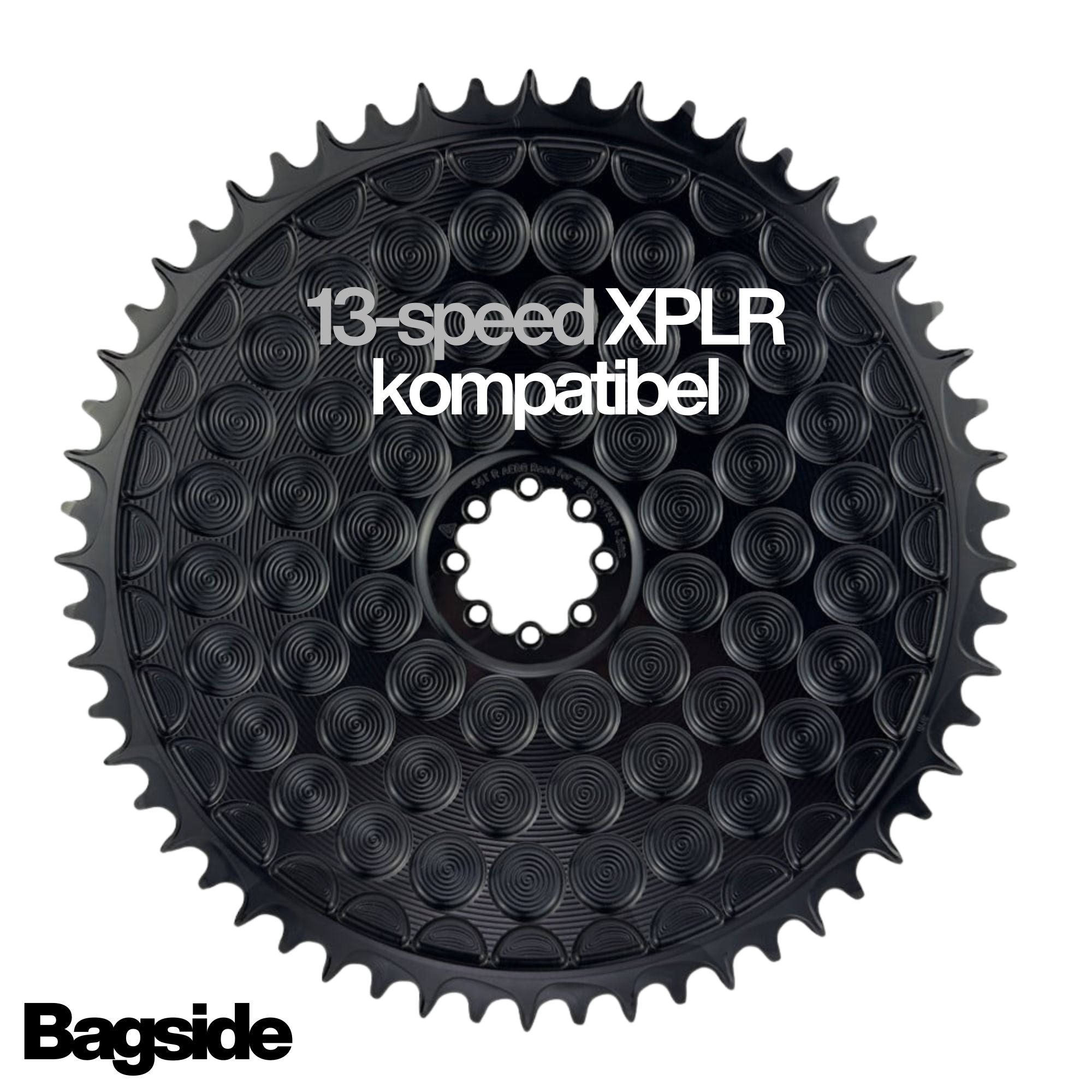 Runt AERO kedjeblad för SRAM 8-bults väg/grus