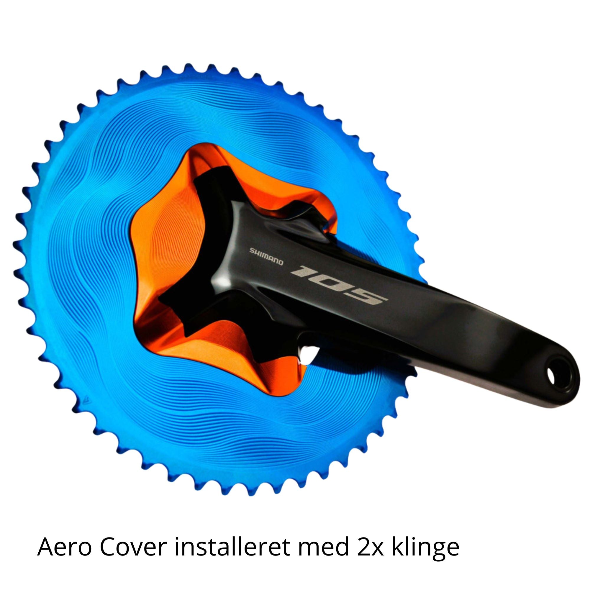 Cover R7100 for ALUGEAR chainrings (12-sp. 105 cranks)