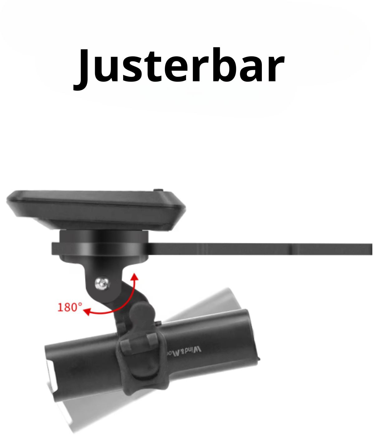 Out-Front til cykelcomputer - Til cykelcomputer samt lygte eller Go-Pro