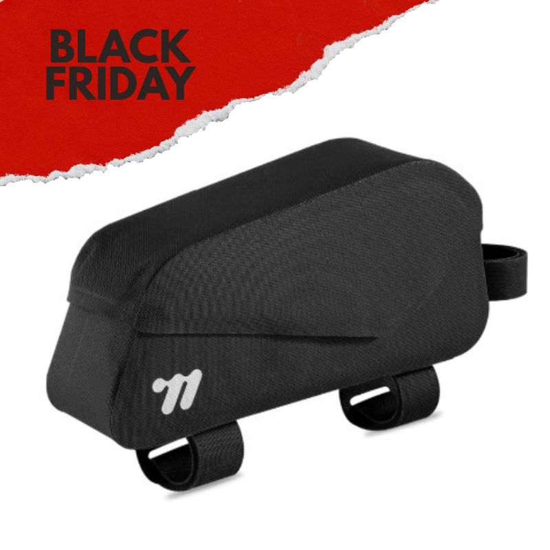 Cykelväska - Bolt-on och remmar - Genialisk magnetisk stängning