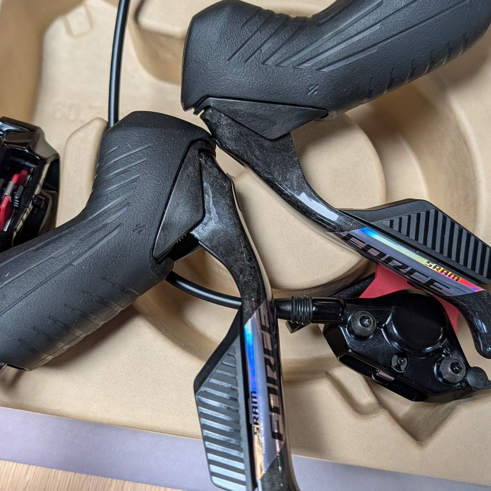 SRAM Geargruppesæt Force AXS E1 (12-speed, disc) Gruppekit