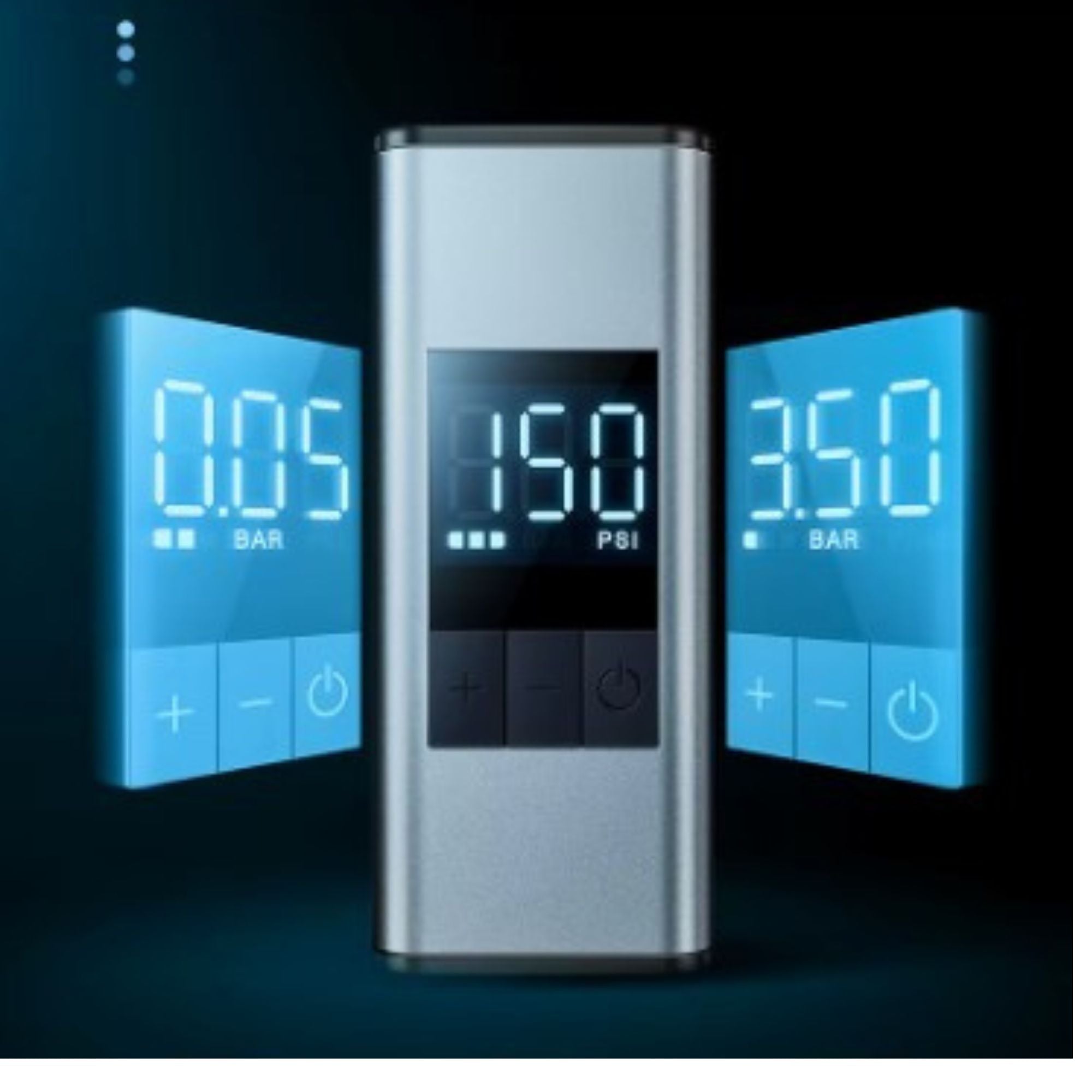 Elektrisk cykelpump - 150 PSI - 10,3 bar