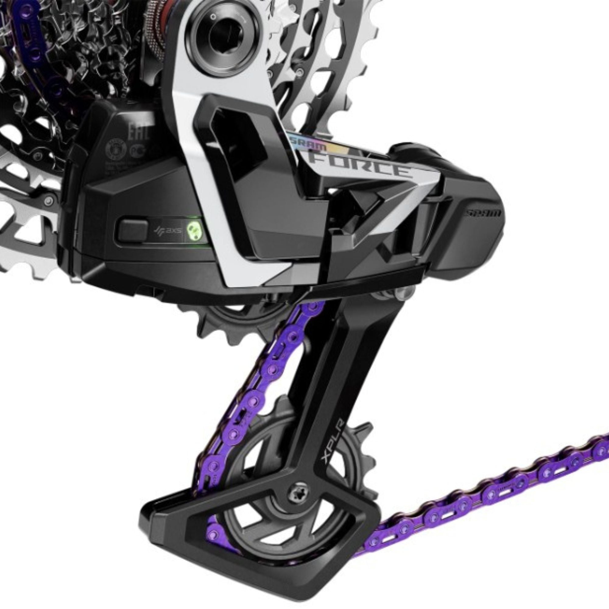 SRAM kæde "Force E1" Lilla 126 links