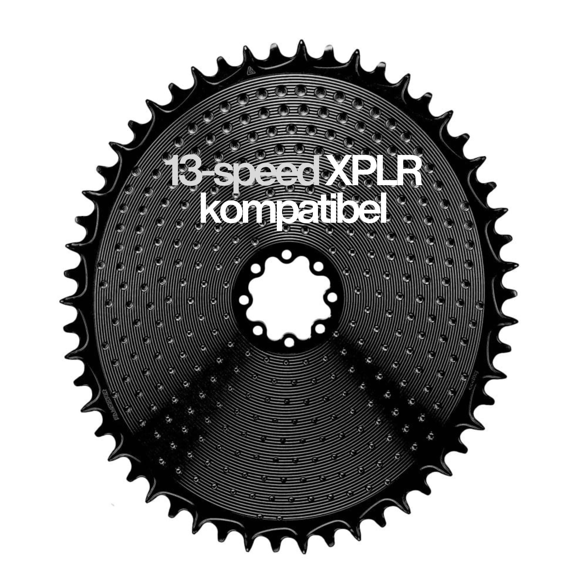 Runt AERO kedjeblad för SRAM 8-bults väg/grus