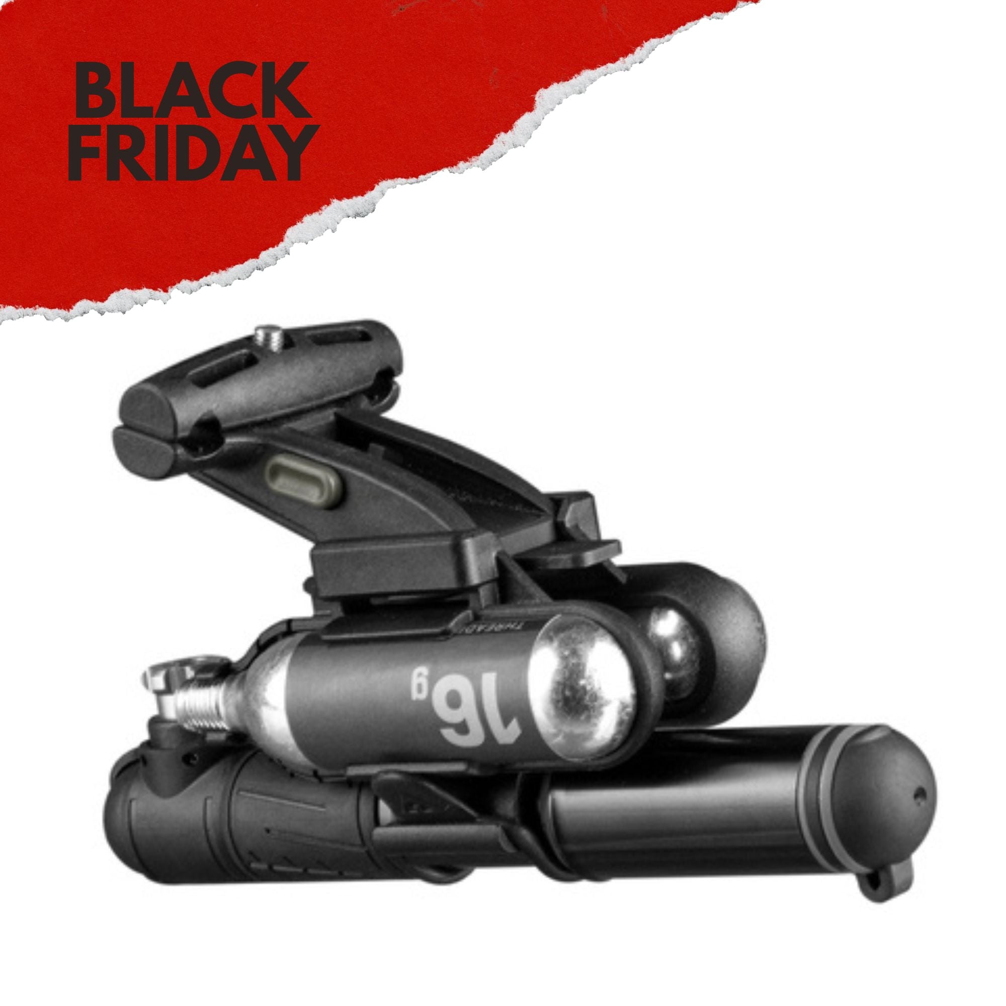 BLACK FRIDAY SPAR 50% Den ultimative pumpe-løsning til sadlen