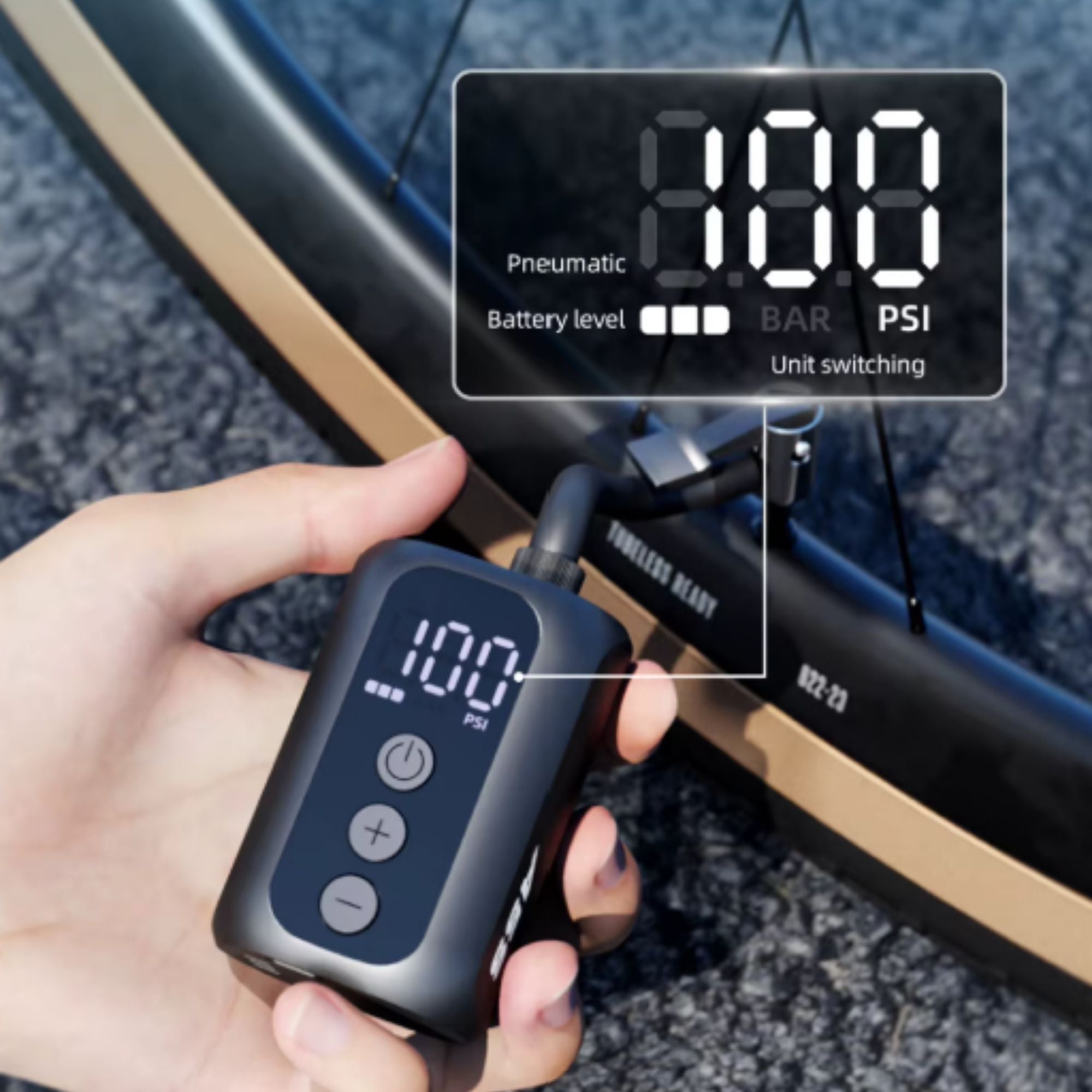 Black Friday SPAR 36% Elektrisk pumpe - Kun 98 gram - En af de mindste på markedet