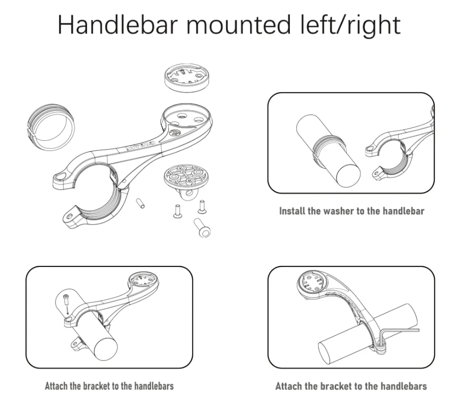 Outfront för Garmin och GoPro samt vår kraftfulla cykellampa