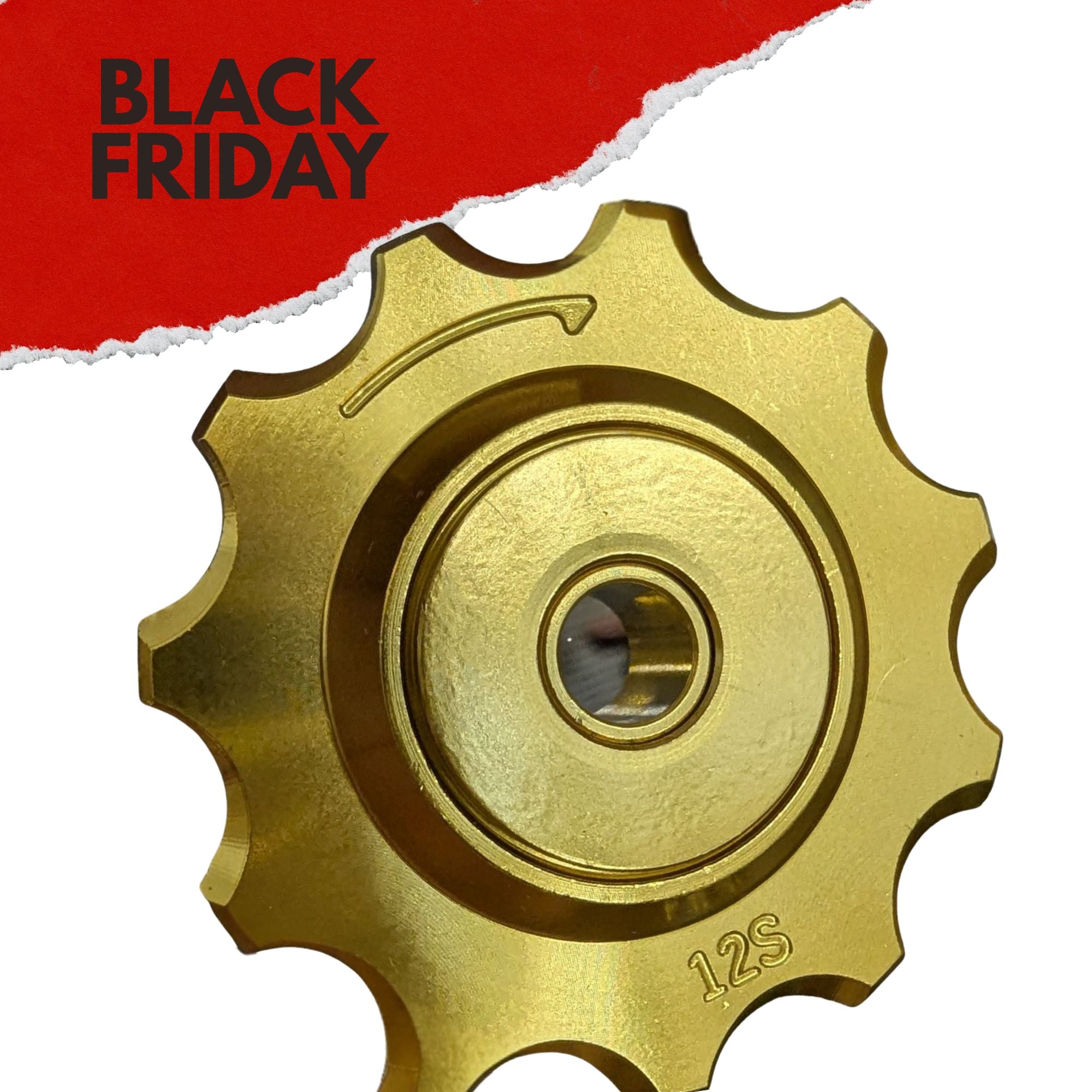 BLACK FRIDAY SPAR 50% Pulleyhjul - Keramiske lejer - Til Shimano - 2 stk.