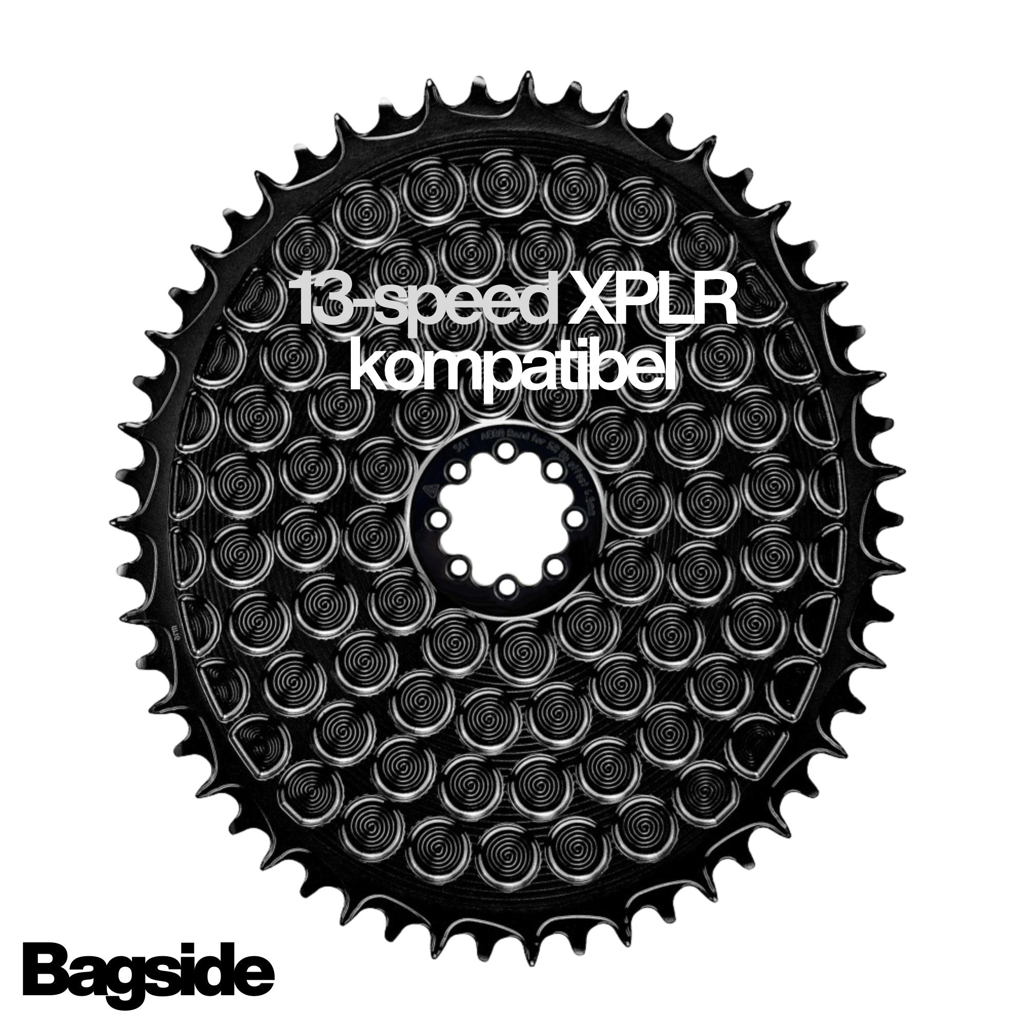 Runt AERO kedjeblad för SRAM 8-bults väg/grus