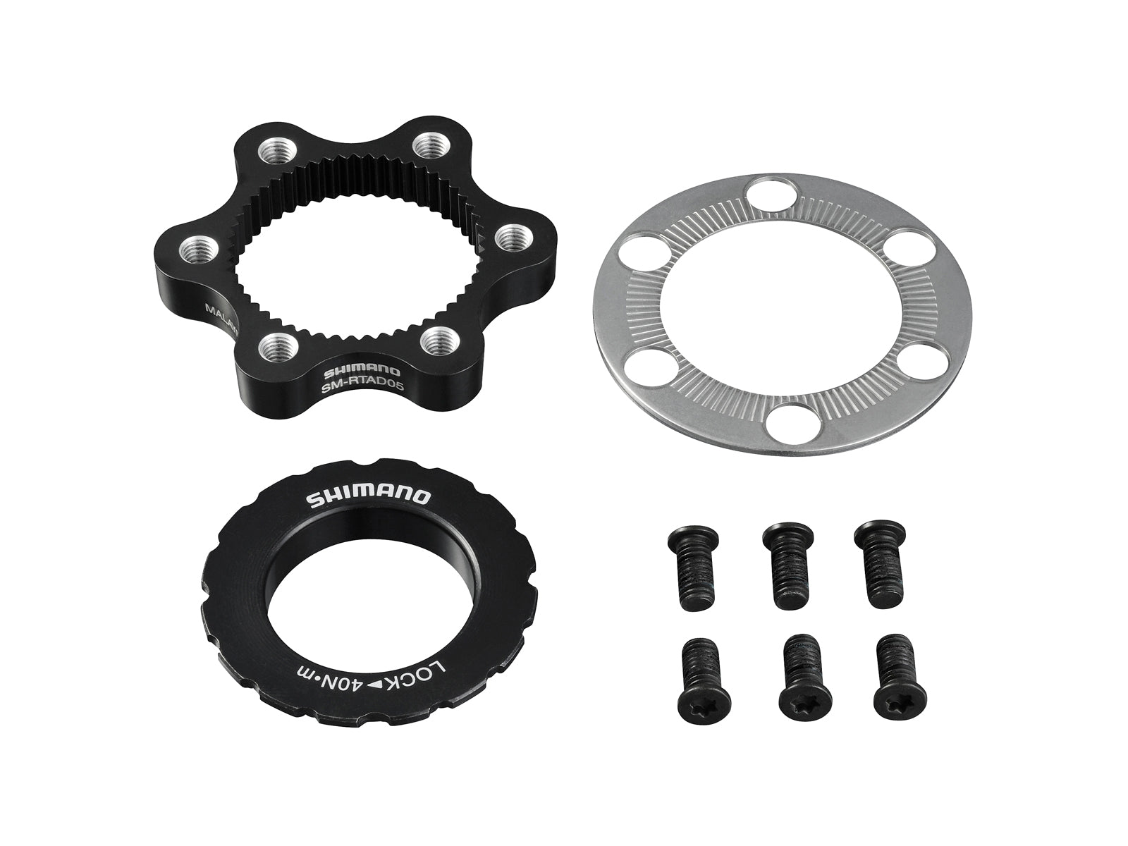 Shimano Adapter from center lock to 6 bolt brake discs