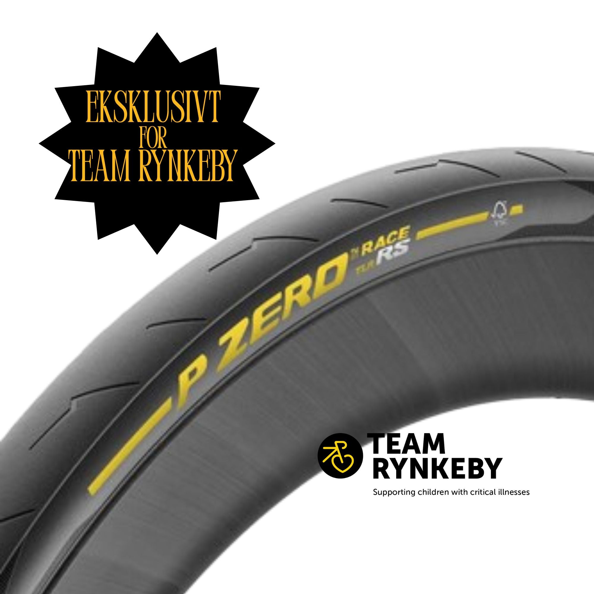 Pirelli P ZERO Race TLR RS - Team Rynkeby Gul