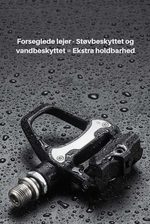 Letvægtspedaler til Shimano SPD-SL med klamper