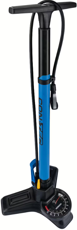 CONTEC gulvpumpe "Air Support Boost" - Genial tubeless pumpe - Med luftkammer