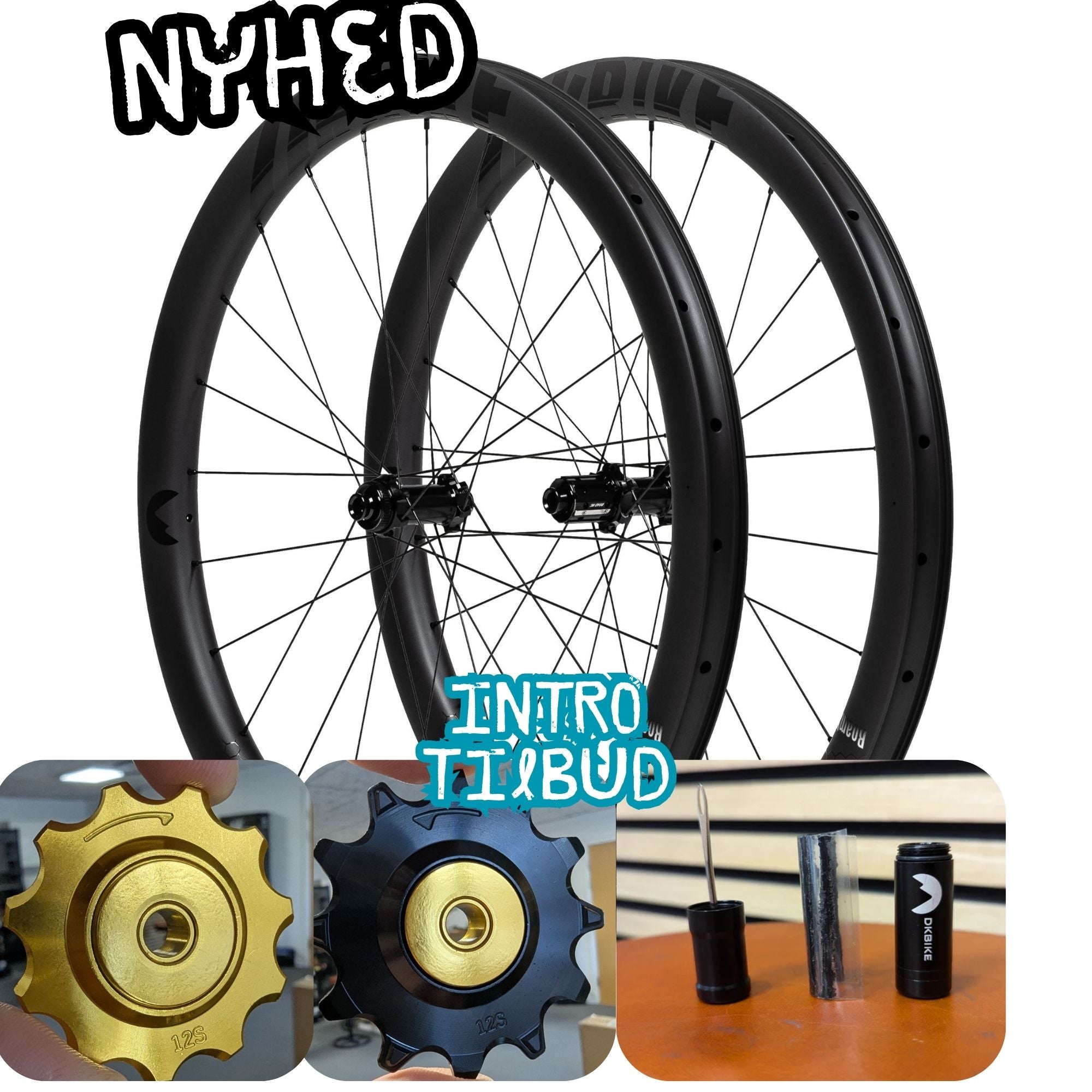 INTROTILBUD DKBIKE Gravel RoamX - carbon hjulsæt