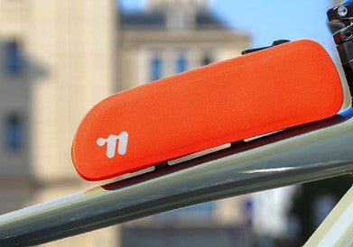 Cykelväska - Bolt-on och remmar - Smal väska för toppröret