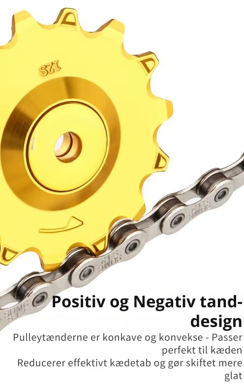 BLACK FRIDAY SPAR 50% Pulleyhjul - Keramiske lejer - Til Sram 12-speed - 2 stk