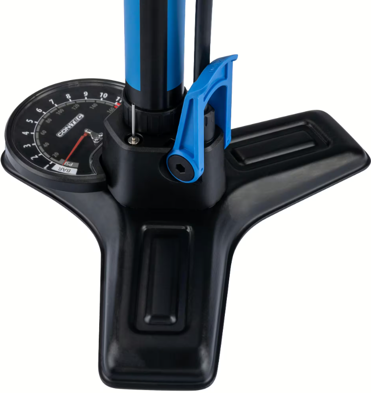 CONTEC gulvpumpe "Air Support Boost" - Genial tubeless pumpe - Med luftkammer
