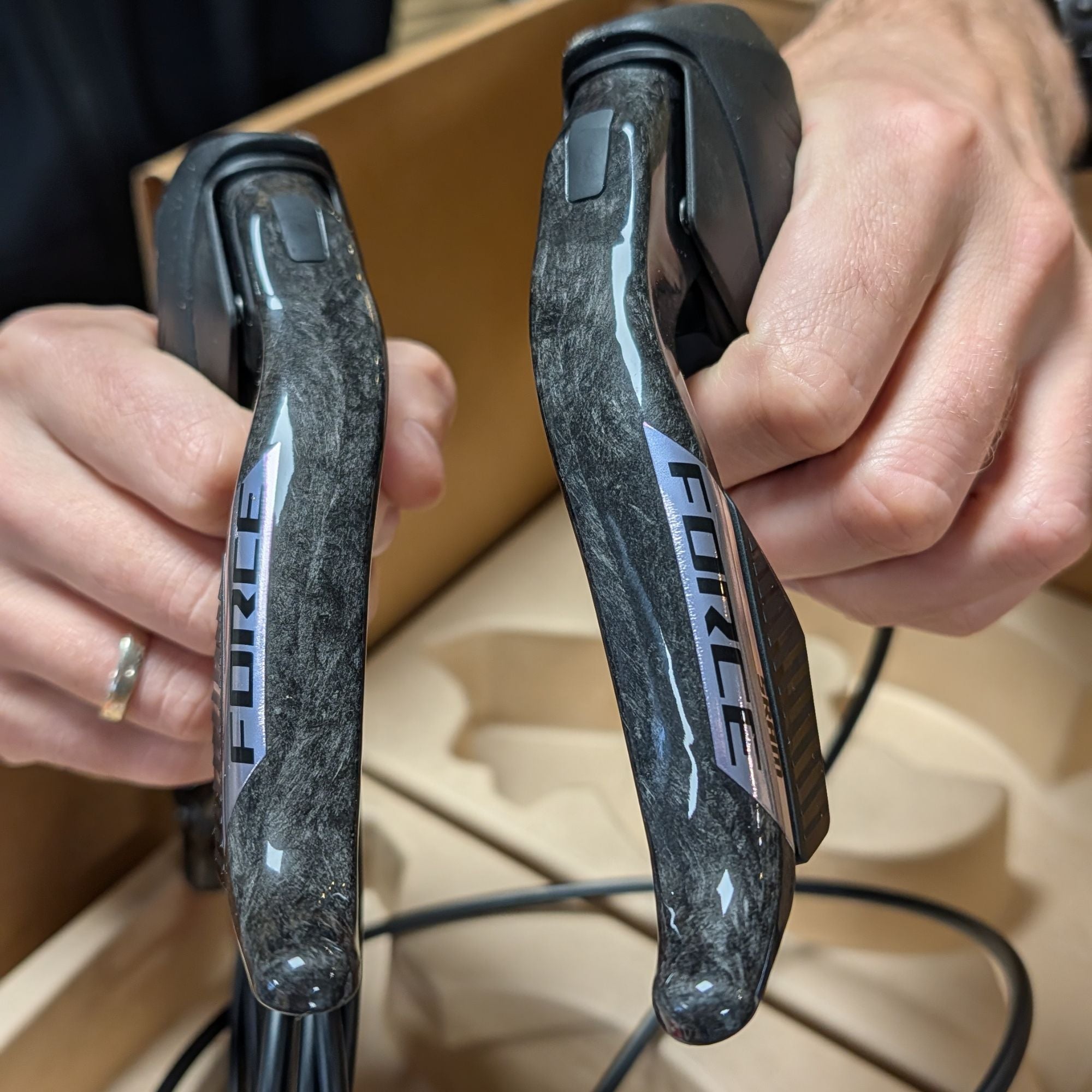 SRAM Geargruppesæt Force AXS E1 (12-speed, disc) Gruppekit