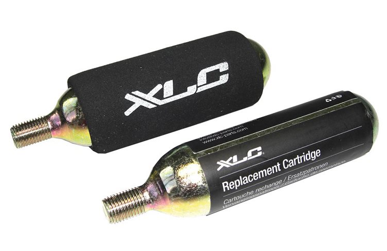 2 stk XLC CO2 Patroner 25 g incl. skumholder