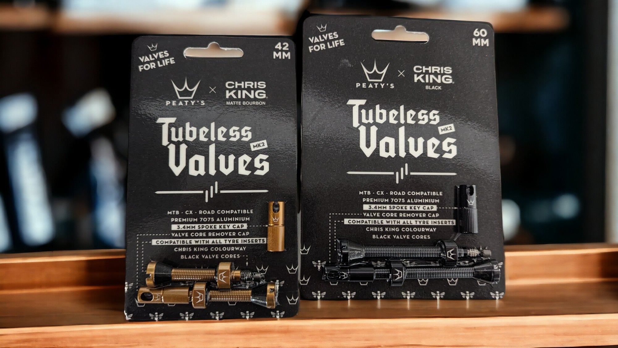 Peaty's Tubeless valves