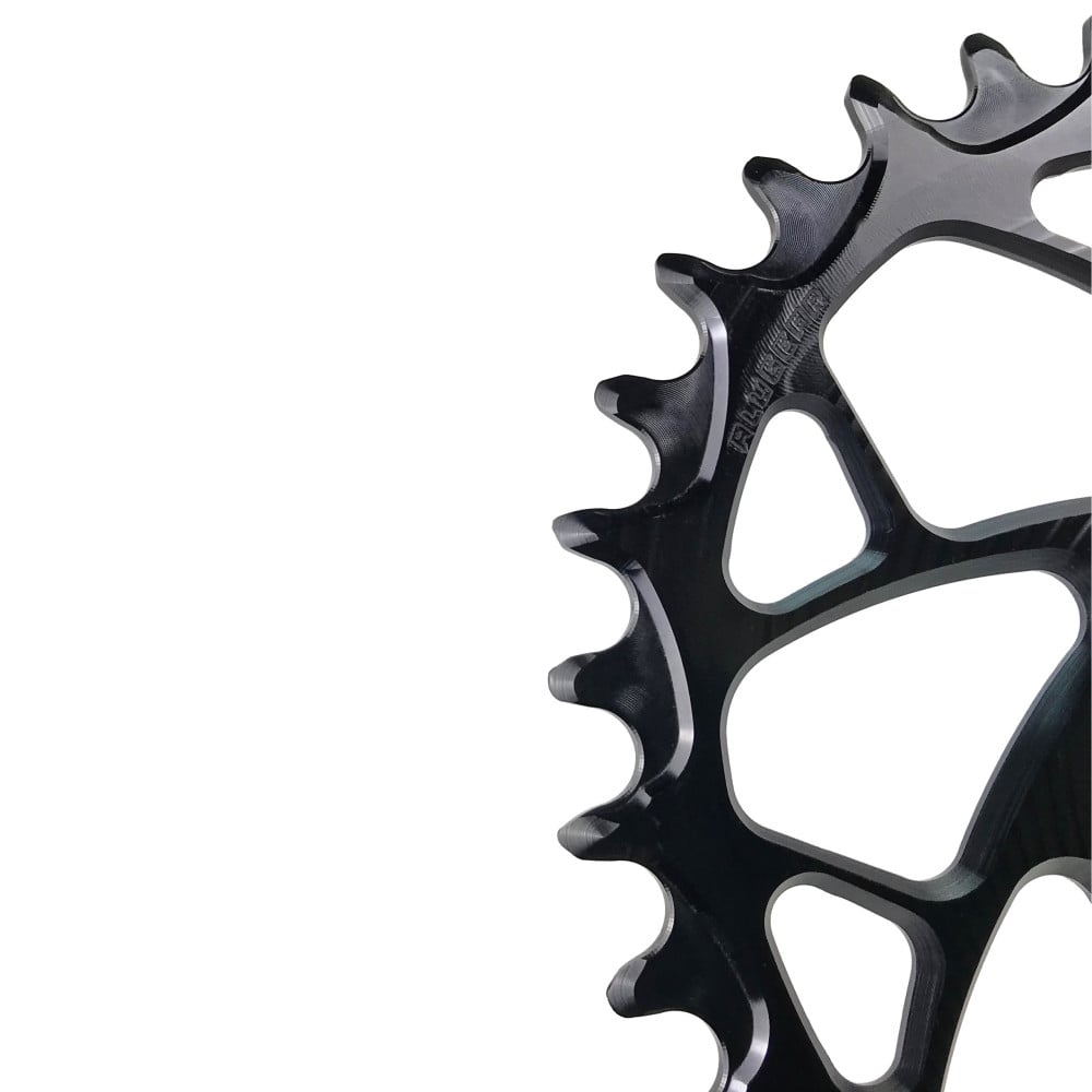 Alugear Oval til SRAM 8-bolts Road/Gravel "Beach Ball"