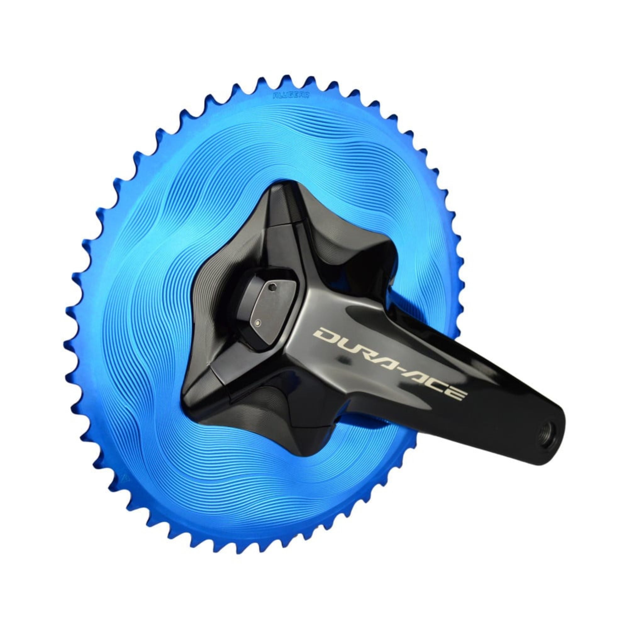 Alugear klingesæt sæt 2x12speed Rund for 110 BCD 4b Shimano Asymmetric