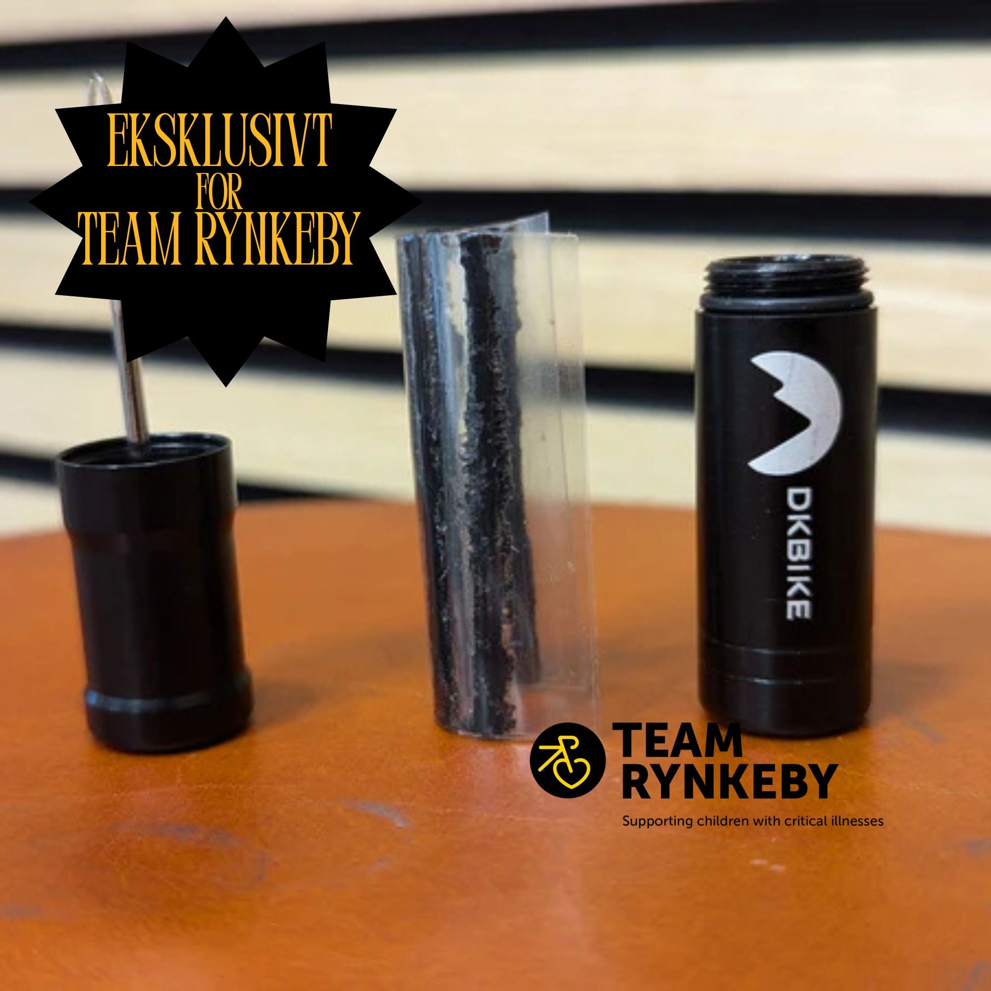 Team Rynkeby komplet Tubeless-pakke – din nemme vej til trygge og problemfrie cykelture
