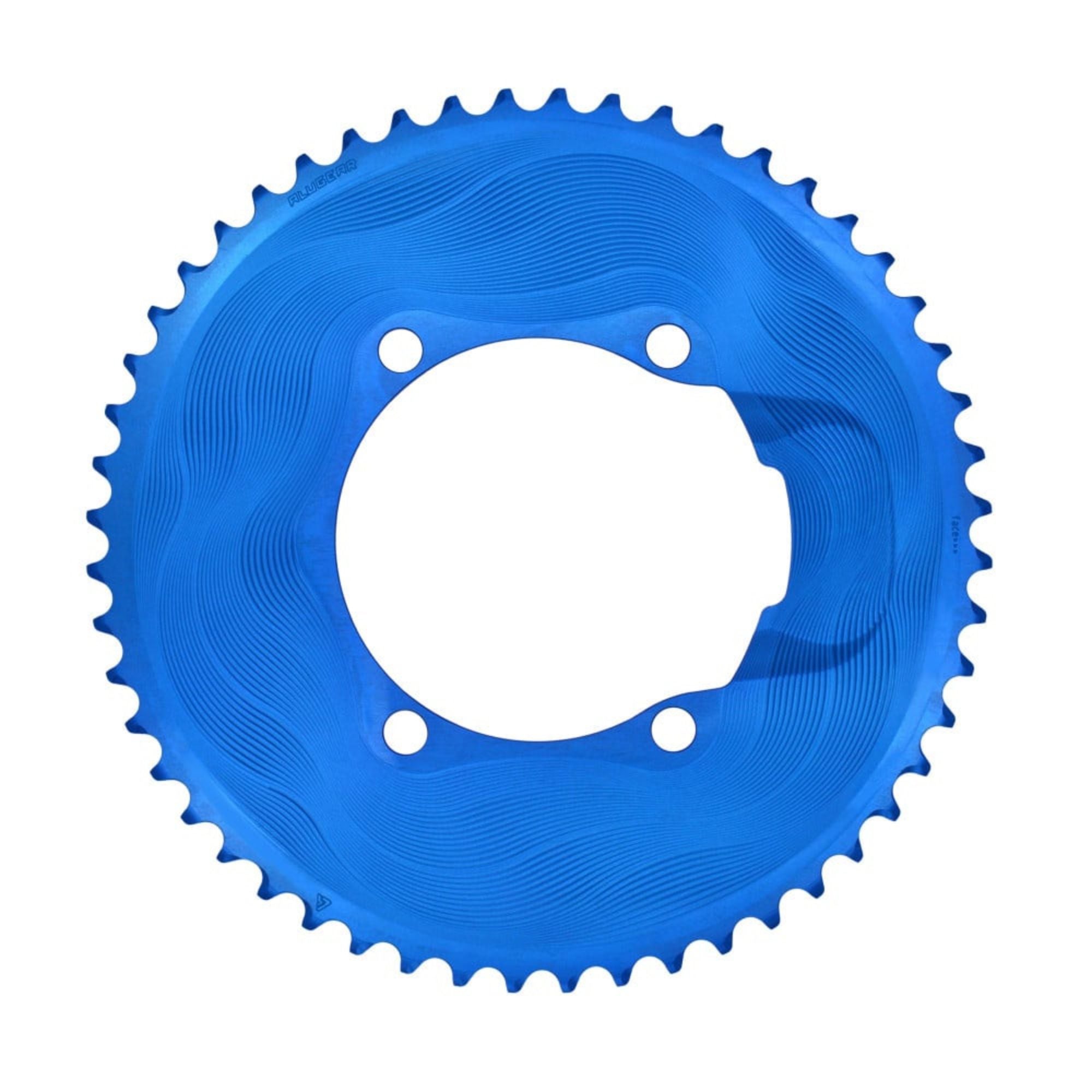 Alugear klingesæt sæt 2x12speed Rund for 110 BCD 4b Shimano Asymmetric