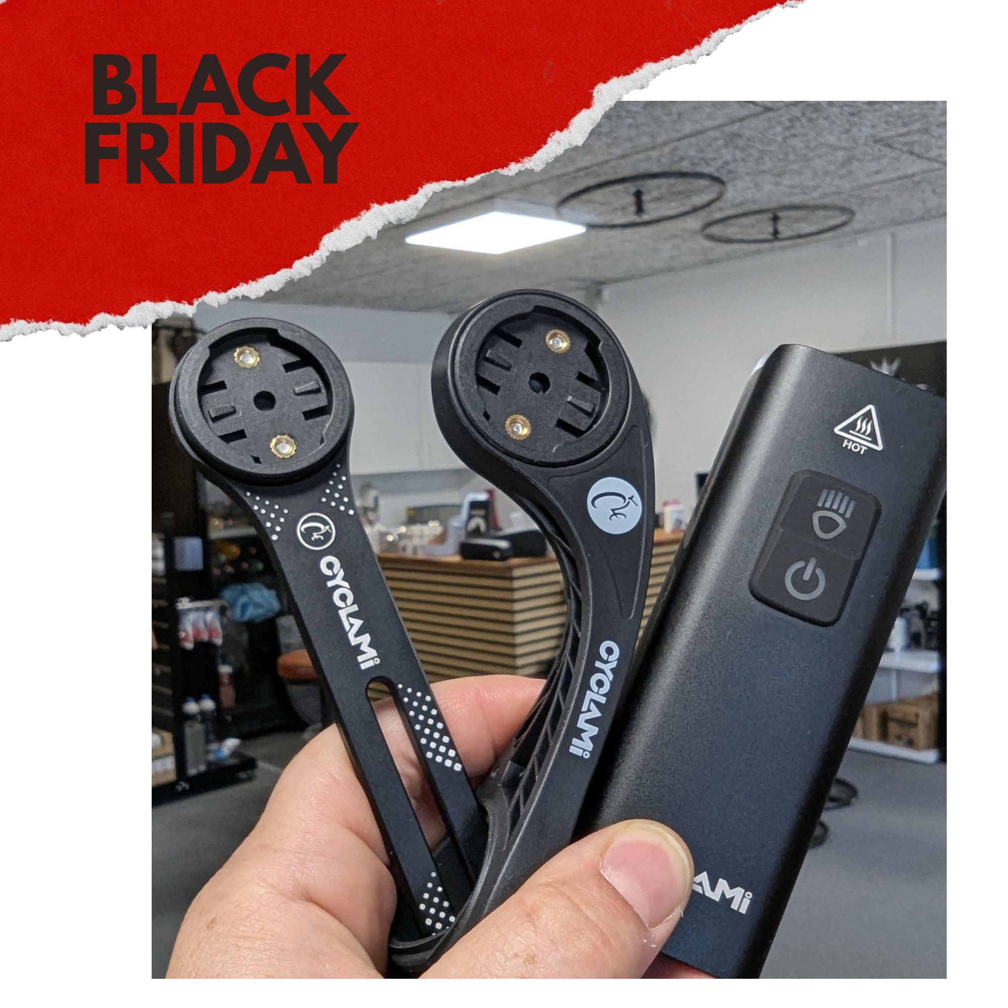 SPECIAL INTROERBJUDANDE: Kraftfull ficklampa och Out-Front för Garmin - Välj mellan 2 typer av Outfronts för Garmin