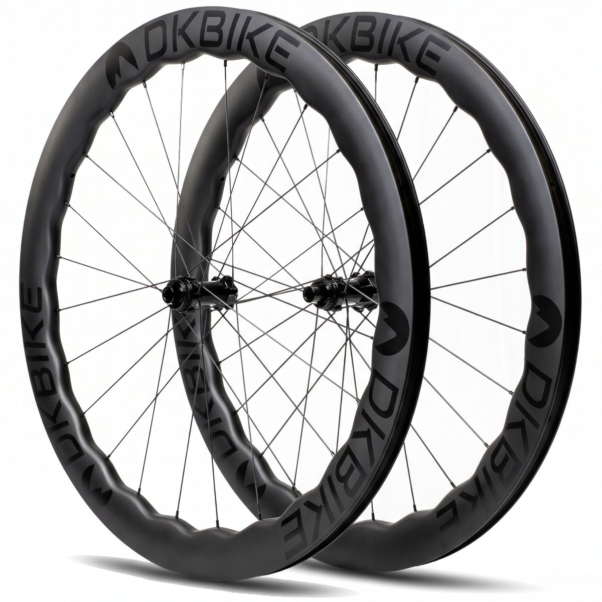 DKBIKE Wave carbon - skivebremse hjulsæt