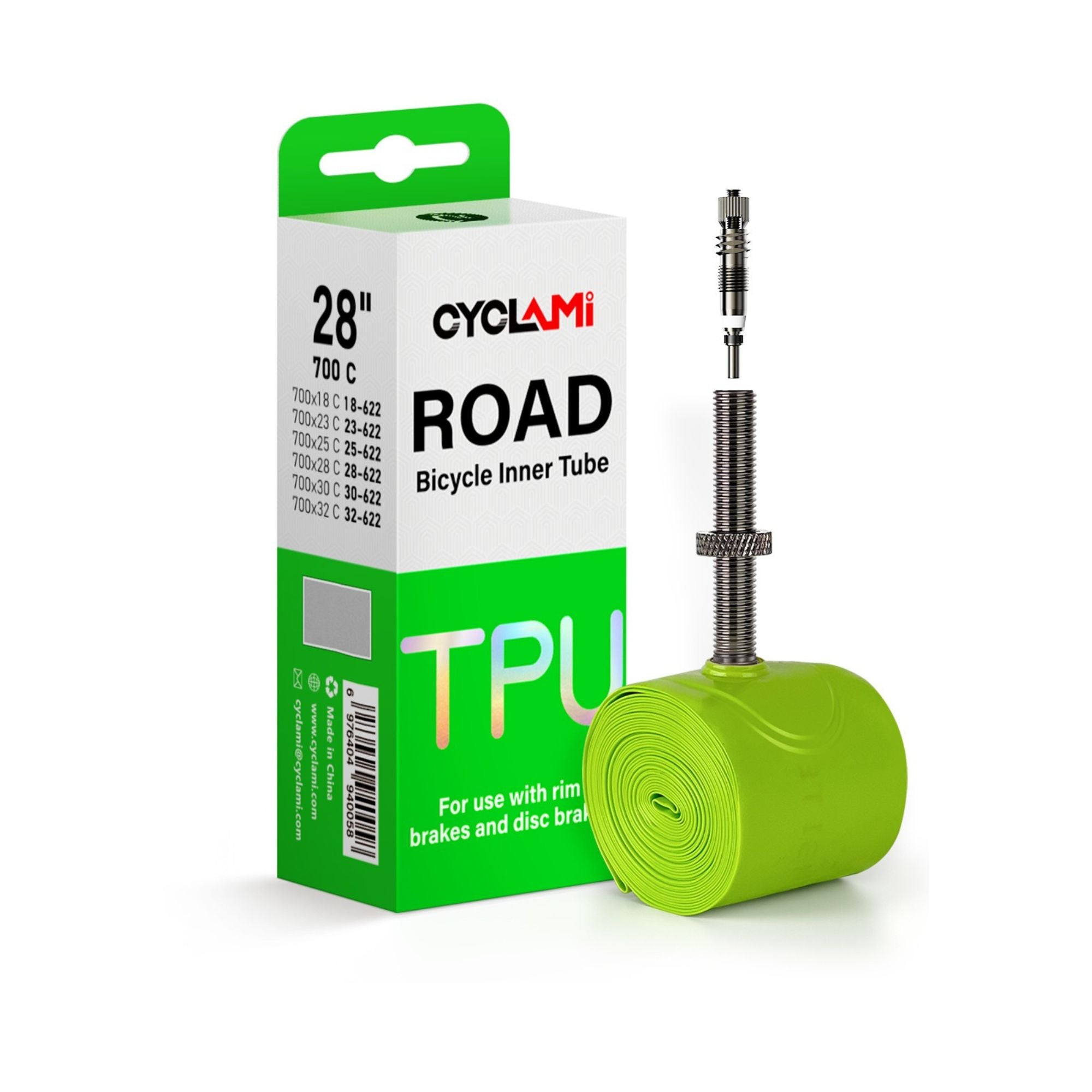 NYHED !!! TUBELESS TPU slanger - Letvægts tubeless slanger