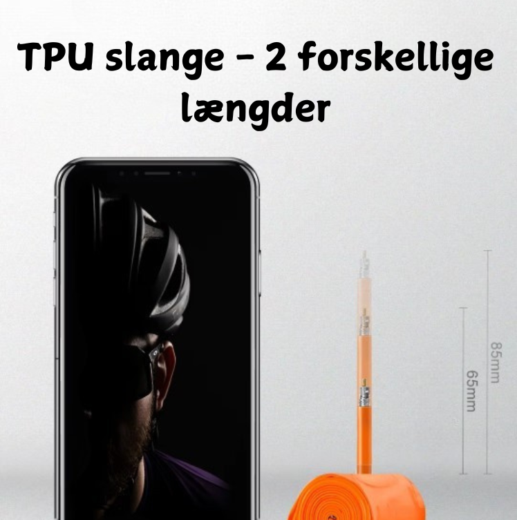 TPU slanger - Letvægts slanger - Spar markant vægt på dit hjulsæt