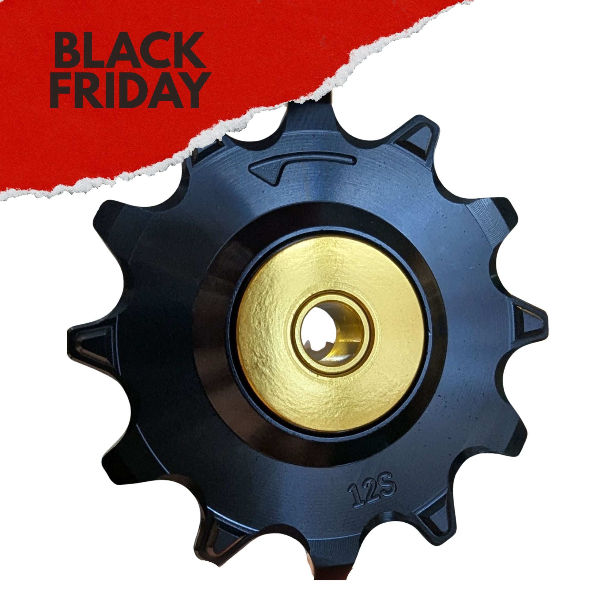 BLACK FRIDAY SPAR 50%  Pulleyhjul - Keramiske lejer - Til Sram 12-speed - 2 stk