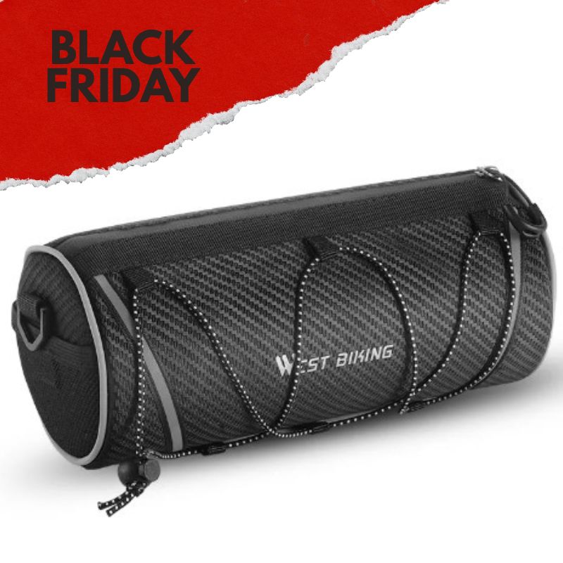 2 liters styrväska - Vattentät - Reflekterande