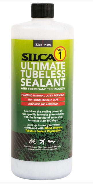 SILCA Ultimate Tubeless Væske med Fiberfoam 946ml - Den ultimative punkteringsbeskyttelse