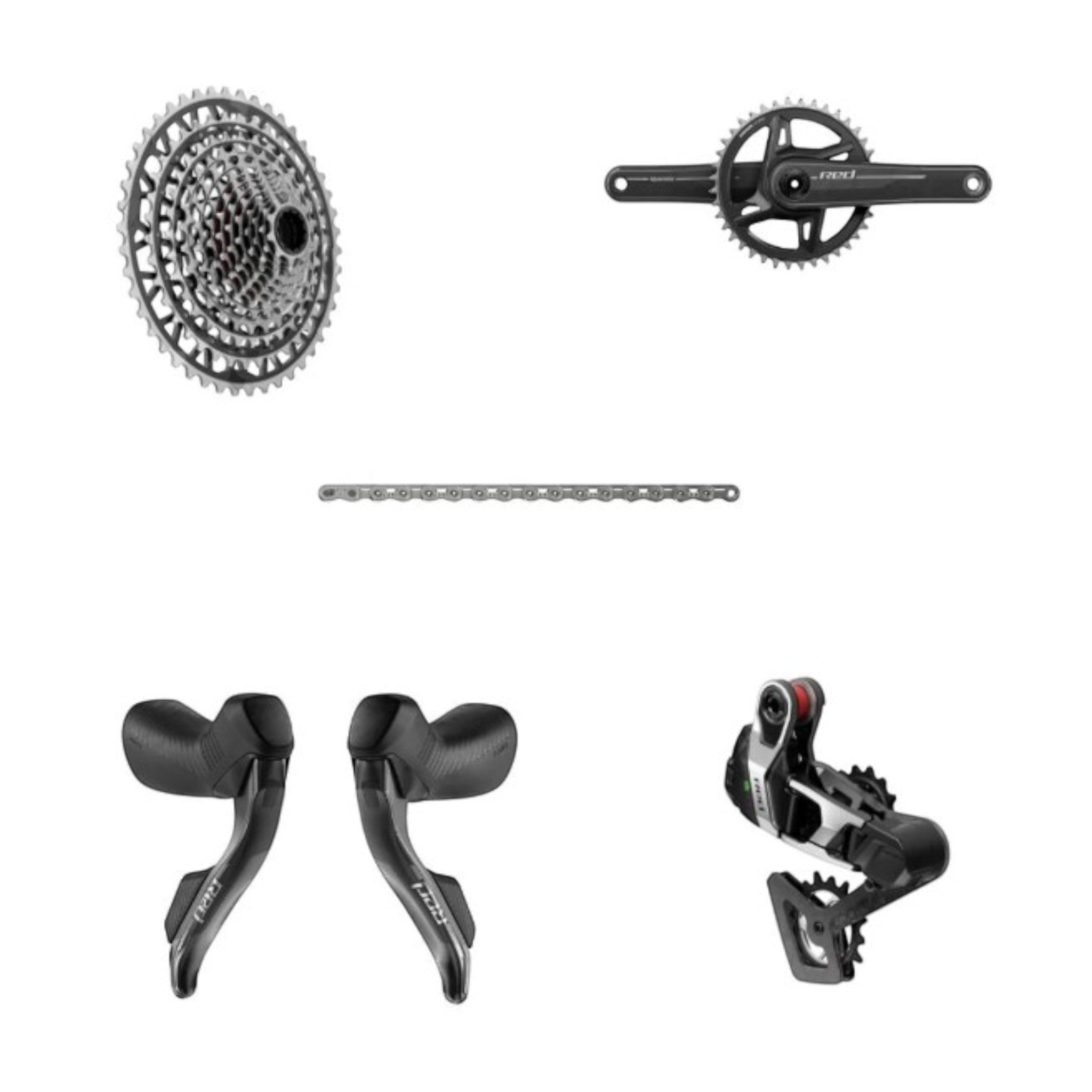 SRAM RED XPLR AXS 1 x 13 speed geargruppe