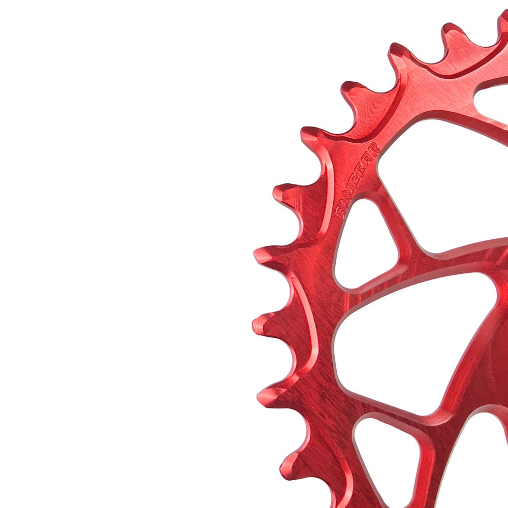 Alugear Oval til SRAM 8-bolts Road/Gravel "Beach Ball"