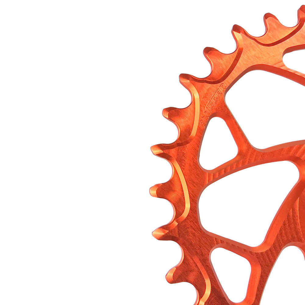 Alugear Oval til SRAM 8-bolts Road/Gravel "Beach Ball"