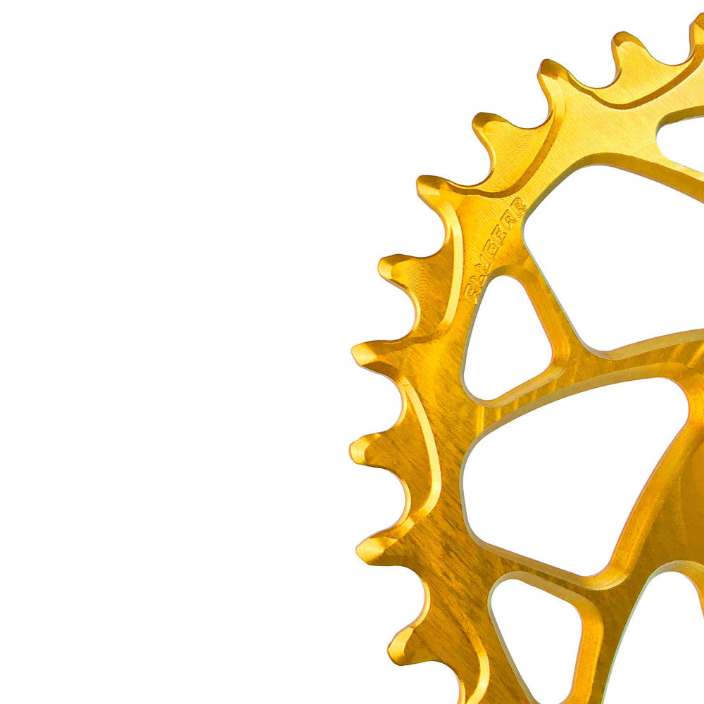 Alugear Oval til SRAM 8-bolts Road/Gravel "Beach Ball"