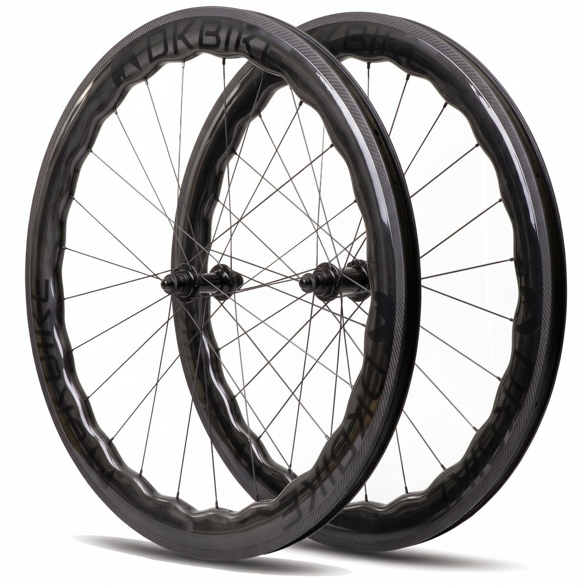 DKBIKE Wave - Carbon rim brake wheelset
