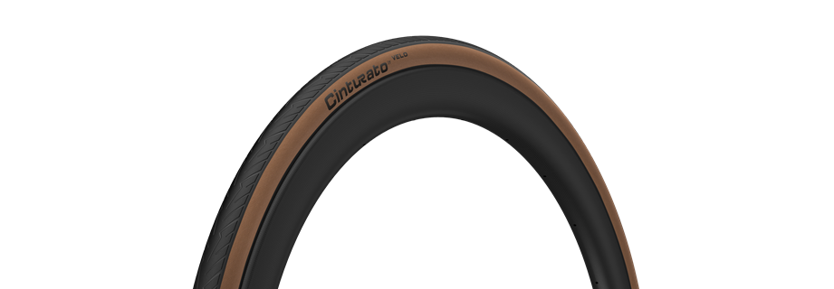 Pirelli Cinturato Velo 700x26c - Foldedæk med brune dæksider